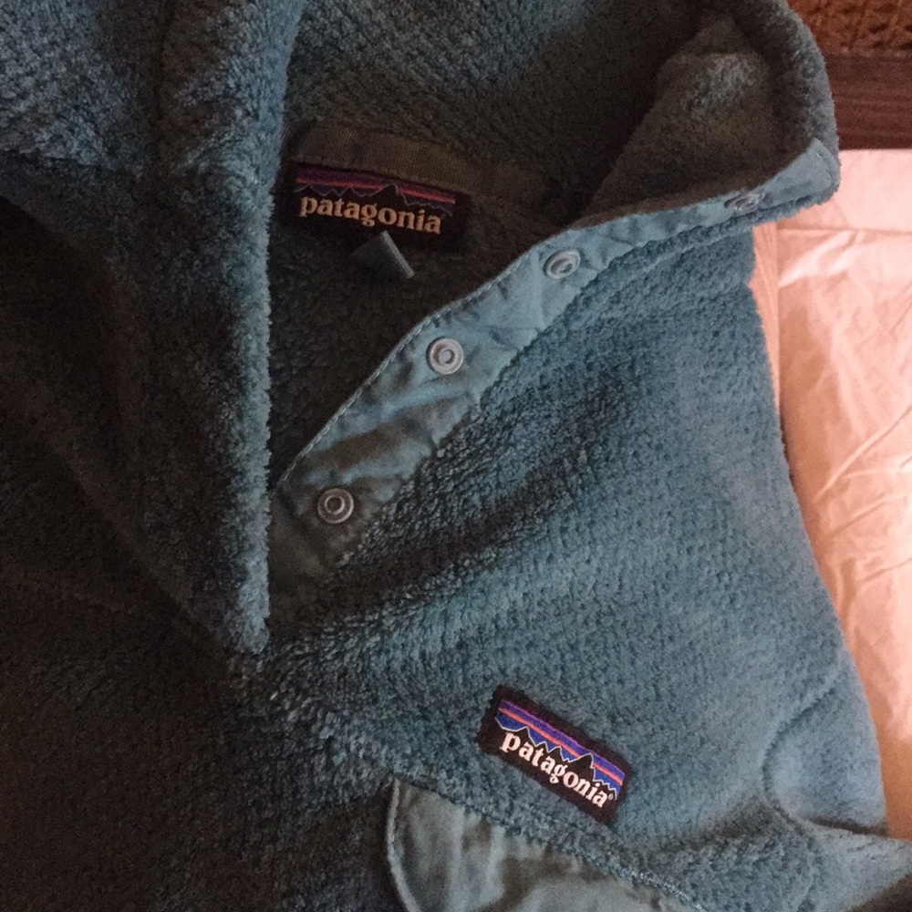 Patagonia Re-Tool Snap-T Fleece Pullover Teal